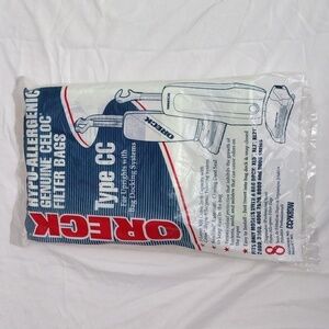 NEW Oreck Type CC Filter Bags